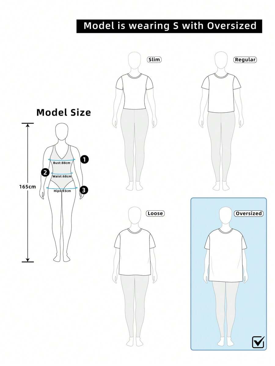 Front view of a women's black oversized crop t-shirt with pink lips graphic, round neckline, and short drop-shoulder sleeves.