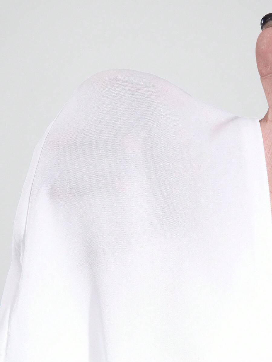 Women's gothic lace blouse with flare long sleeves, tie neckline, and semi-sheer embroidery details.