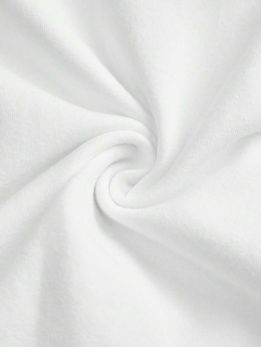 Women's white wide strap tank top with drawstring front, eyelet embroidery, ruffle hem, slim fit, and flared hem.
